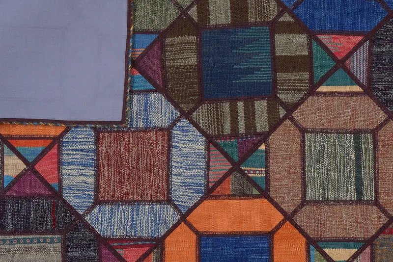 Kelim Tekkeh · Handgewebt – Bunt, 233x169 cm