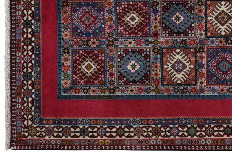 Yalameh · Handgeknüpft – Bunt, 210x153 cm