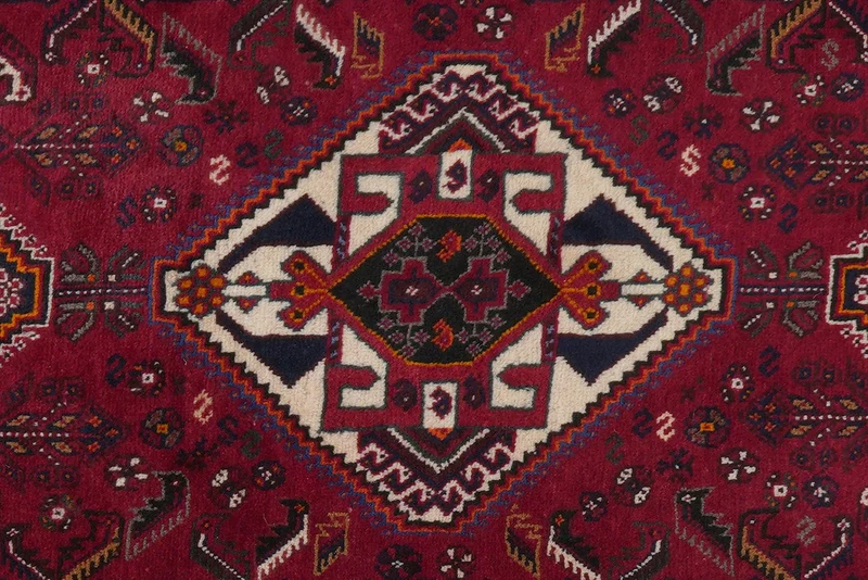 Gashgai · Handgeknüpft – Rot, 302x77 cm