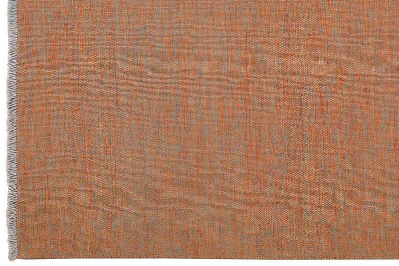 Kelim Gashgai · Handgewebt – Orange, 202x146 cm