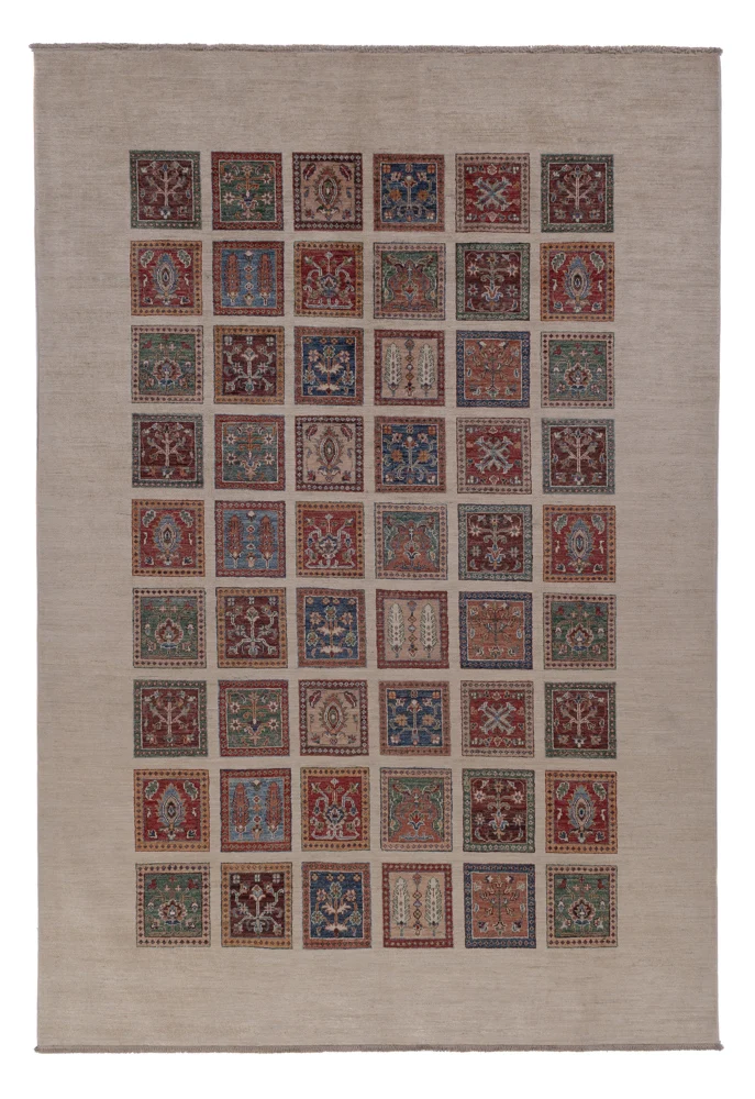 Bachtiari Teppich 206x295cm - Perserteppich - mehrfarbig