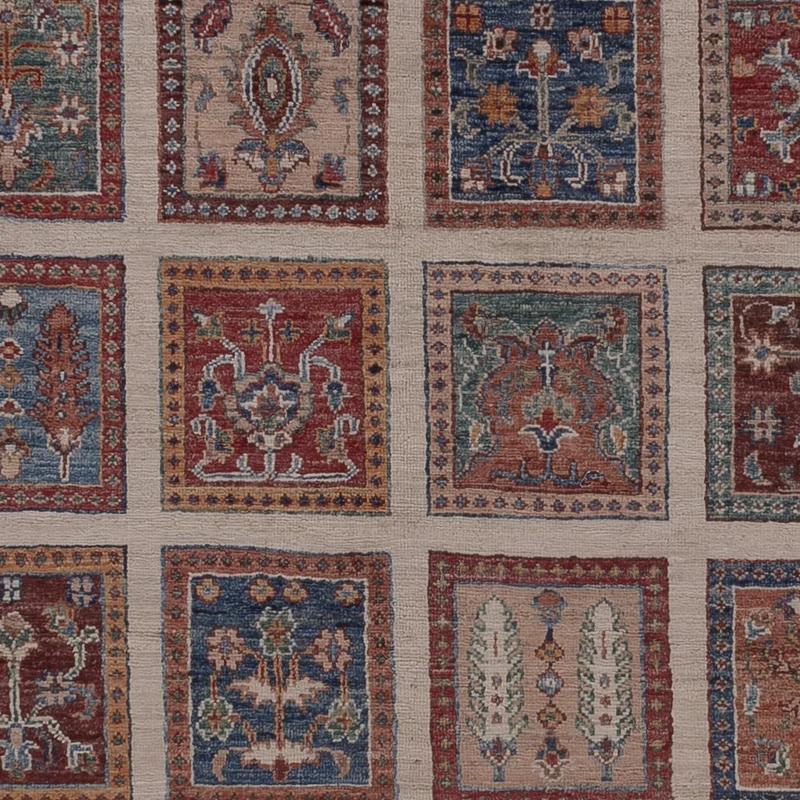Bachtiari Teppich 206x295cm - Perserteppich - mehrfarbig