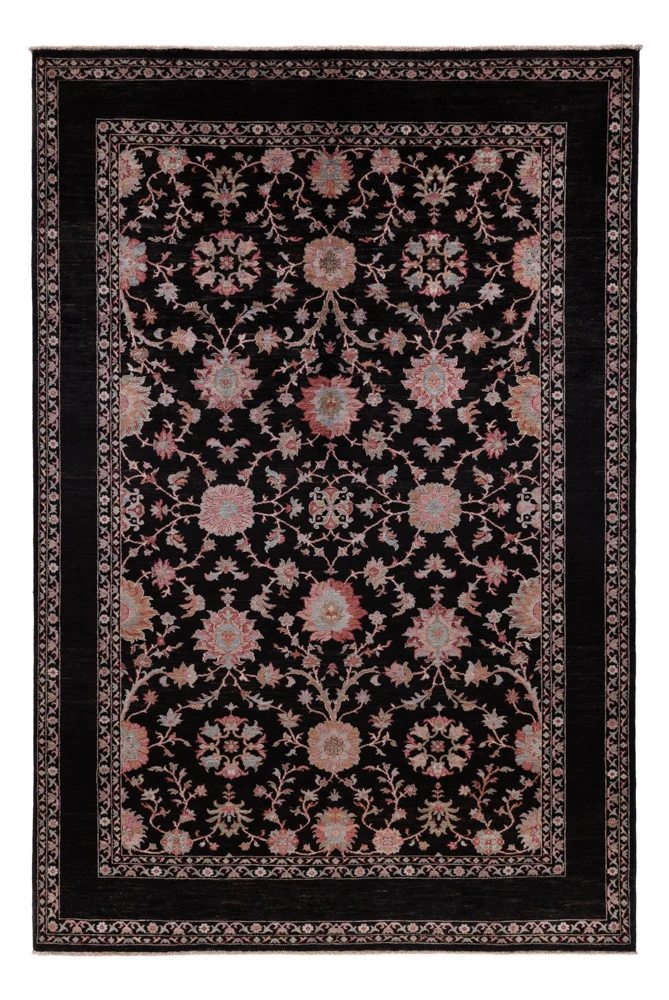 Ariana Teppich 202x299cm - Orientteppich - dunkelblau