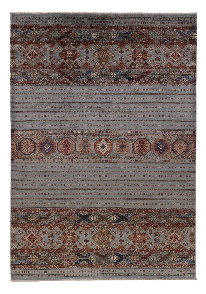 Shal Teppich 209x291cm - Orientteppich - mehrfarbig