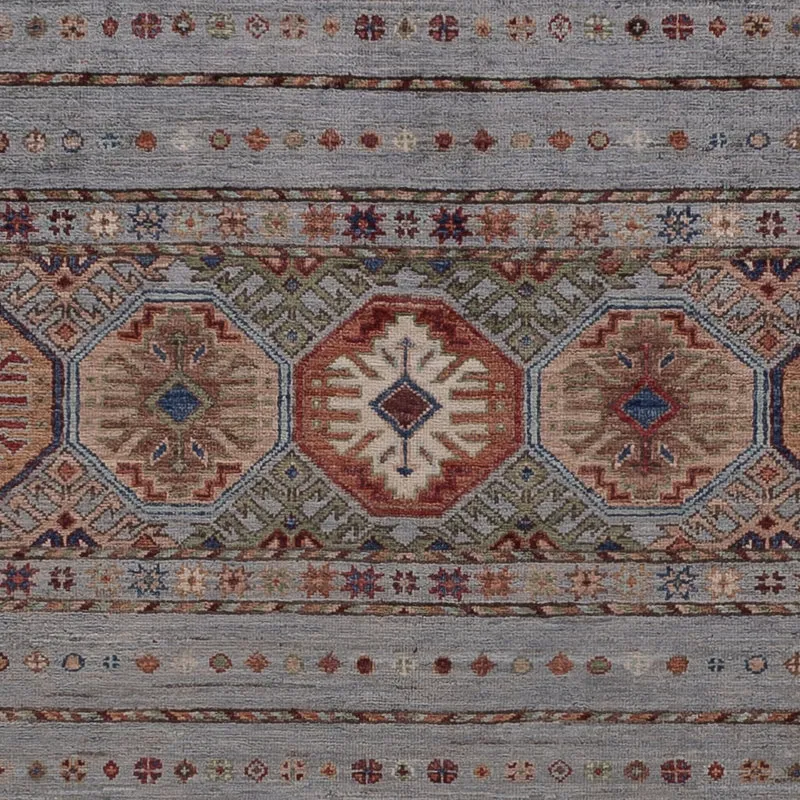 Shal Teppich 209x291cm - Orientteppich - mehrfarbig