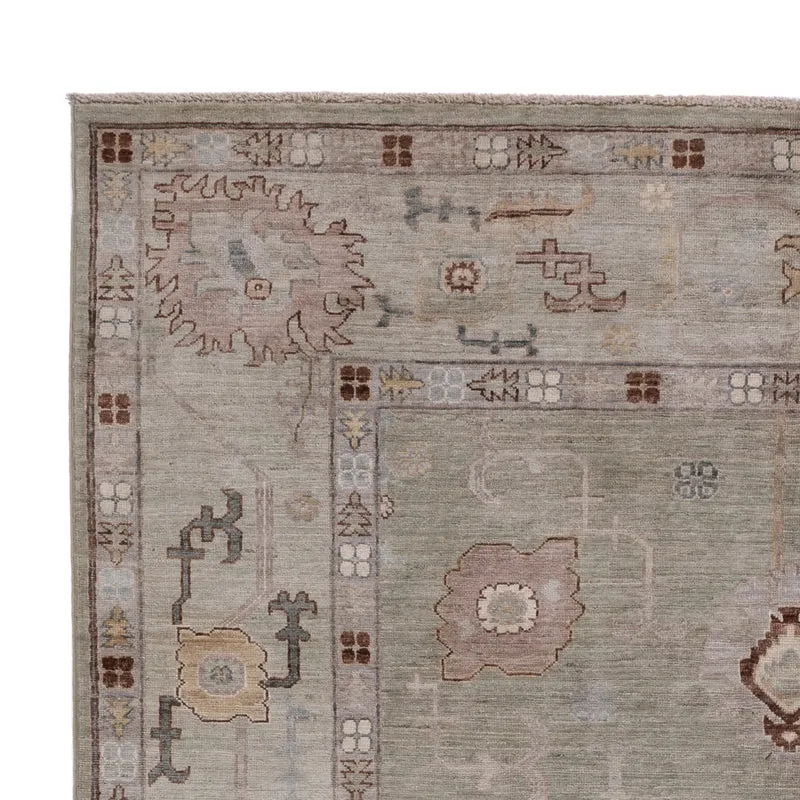 Usak Teppich 174x246cm - Orientteppich - grau