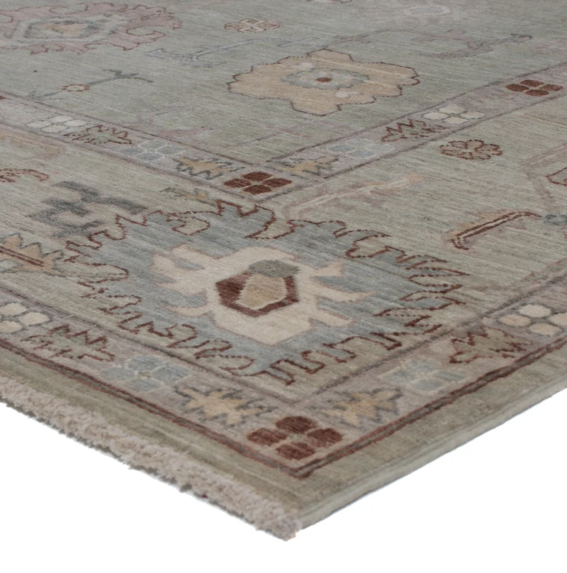 Usak Teppich 174x246cm - Orientteppich - grau