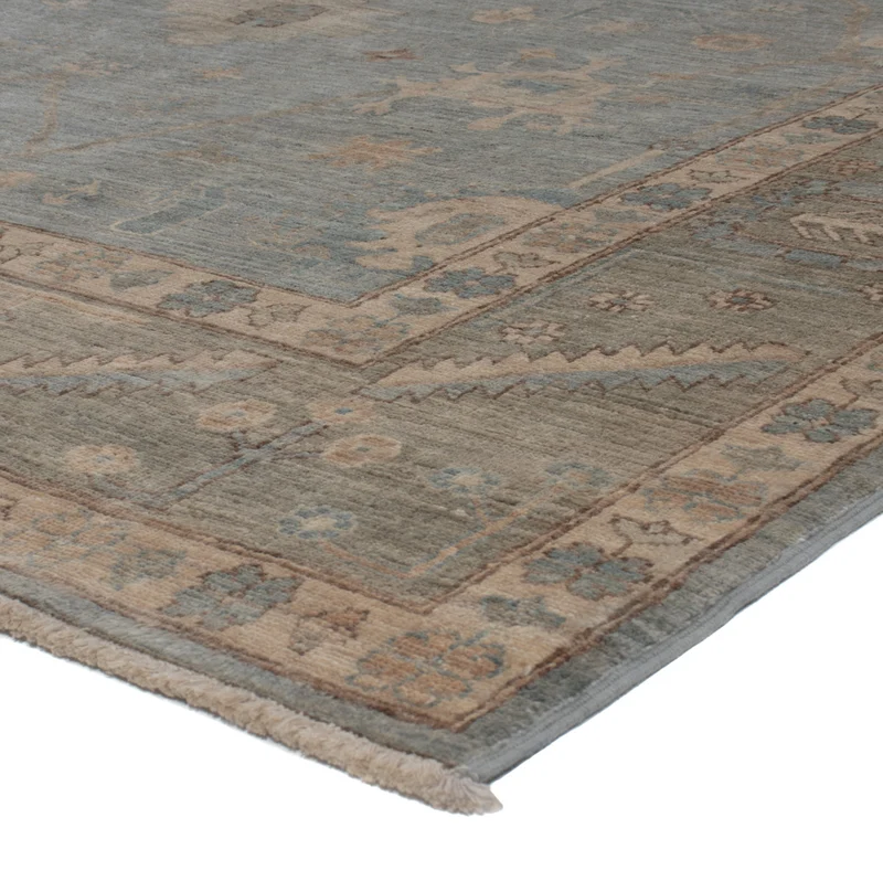 Usak Teppich 172x239cm - Orientteppich - grau