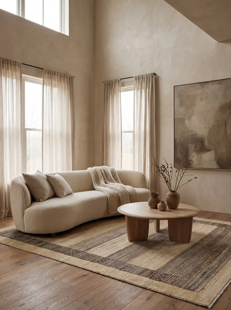Rizbaf · Handgeknüpft – Beige, 178x113 cm