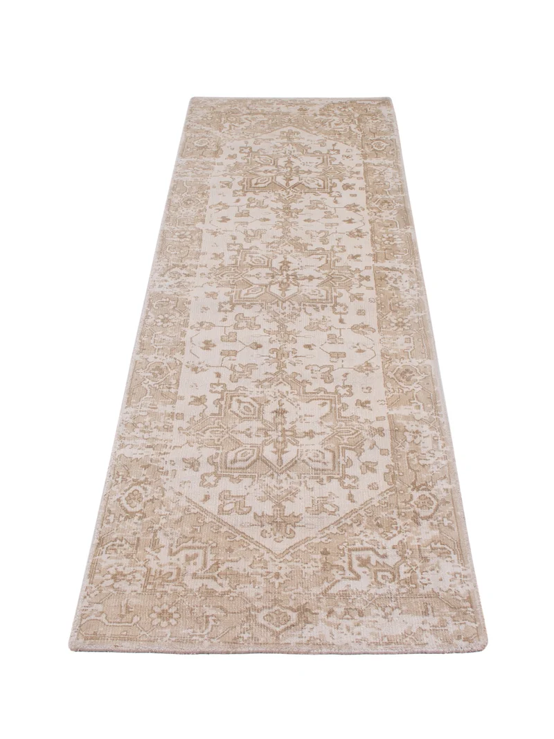 Viskose Teppich 80x240cm - gold