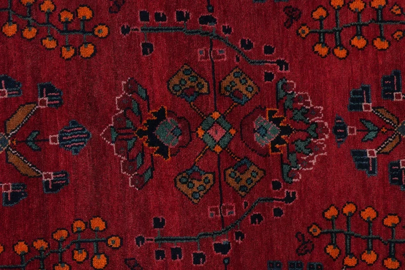 Lilian · Handgeknüpft – Rot, 171x104 cm