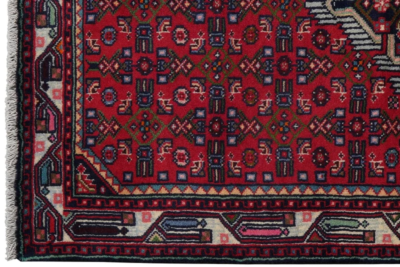 Assadabad · Handgeknüpft – Rot, 153x100 cm