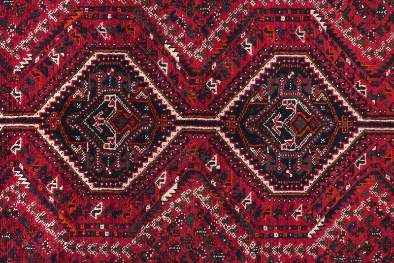 Shiraz · Handgeknüpft – Rot, 304x214 cm