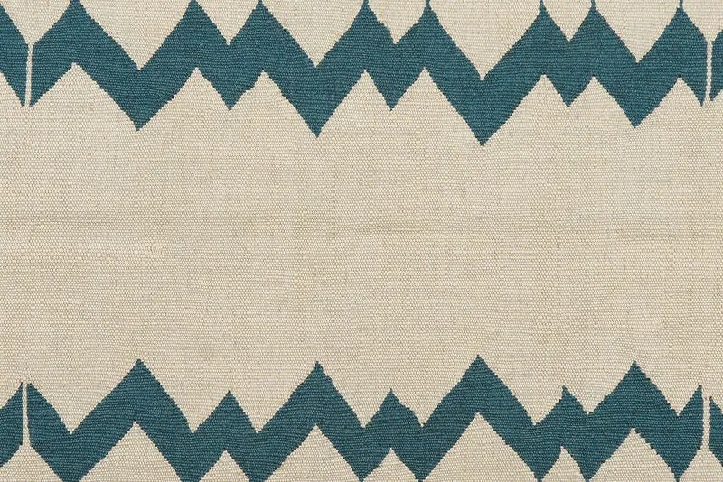 Kelim Gashgai · Handgewebt – Beige, 198x146 cm