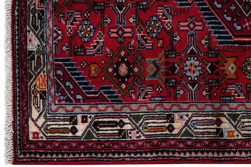 Assadabad · Handgeknüpft – Rot, 148x102 cm