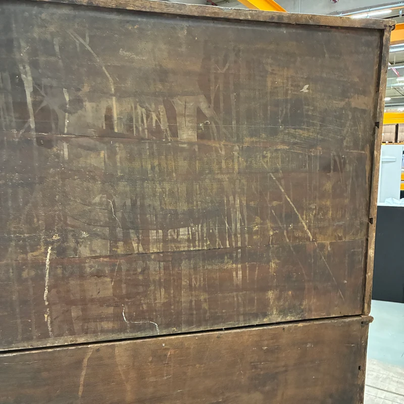 Schrägklappensekretär Antik 18. Jh. Eiche Sekretär Schreibschrank Holz Gebraucht
