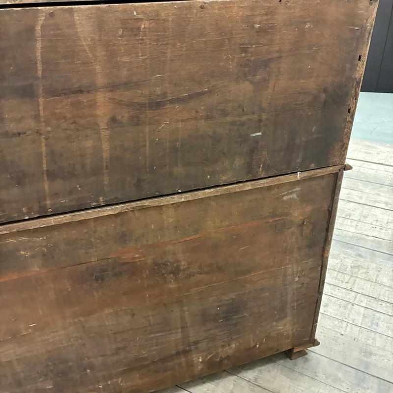 Schrägklappensekretär Antik 18. Jh. Eiche Sekretär Schreibschrank Holz Gebraucht