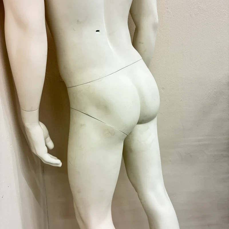 Schaufensterpuppe Männlich Weiß Abstract Schneiderbüste Mannequin Gebraucht