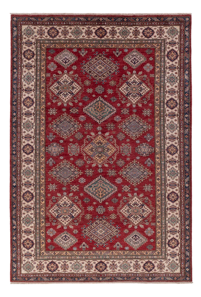 Kazak Teppich 204x299cm - Orientteppich - rot