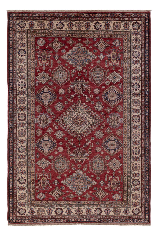 Kazak Teppich 204x298cm - Orientteppich - rot