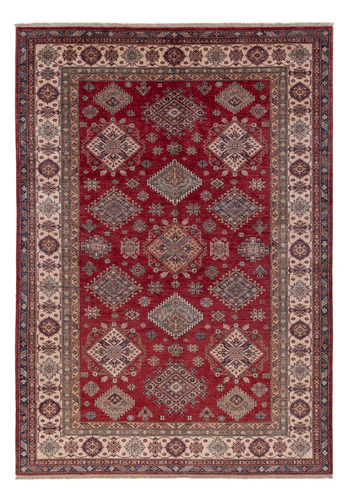 Kazak Teppich 203x293cm - Orientteppich - rot