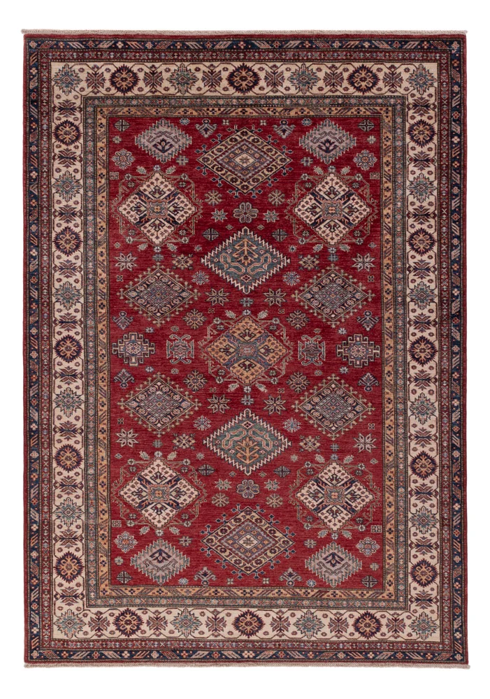 Kazak Teppich 205x287cm - Orientteppich - rot
