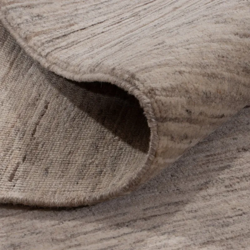 Berber Teppich 213x296cm - Wollteppich - hellbeige
