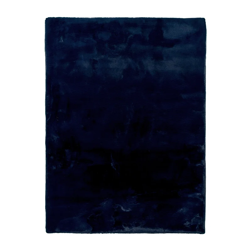 Hochflor Teppich - Comfy Supreme Dunkelblau
