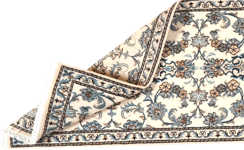 Nain 12La · Handgeknüpft – Beige, 305x77 cm