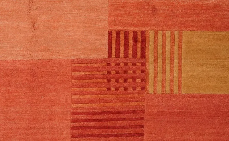 Nepal · Handgeknüpft – Rot, 252x199 cm
