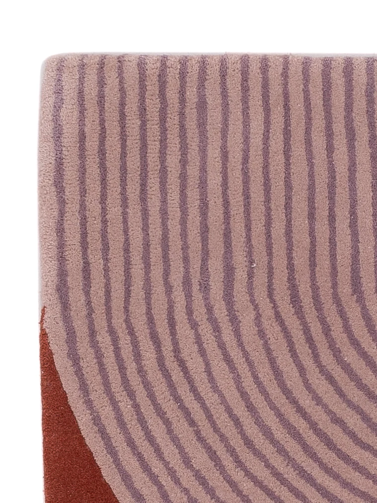 Wollteppich 60x90cm - mehrfarbig