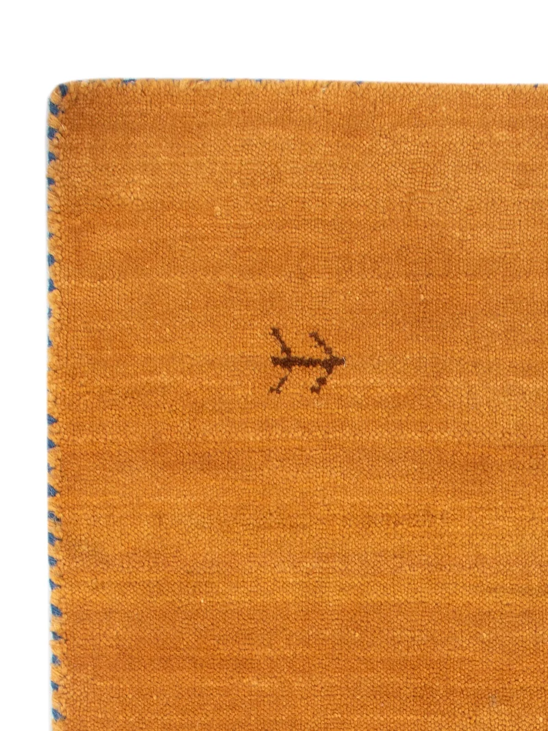 Loribaft Loom Teppich 60x90cm - Wollteppich - orange