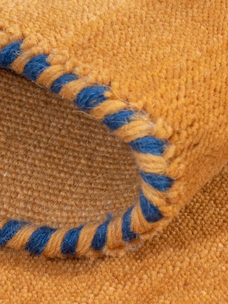 Loribaft Loom Teppich 60x90cm - Wollteppich - orange