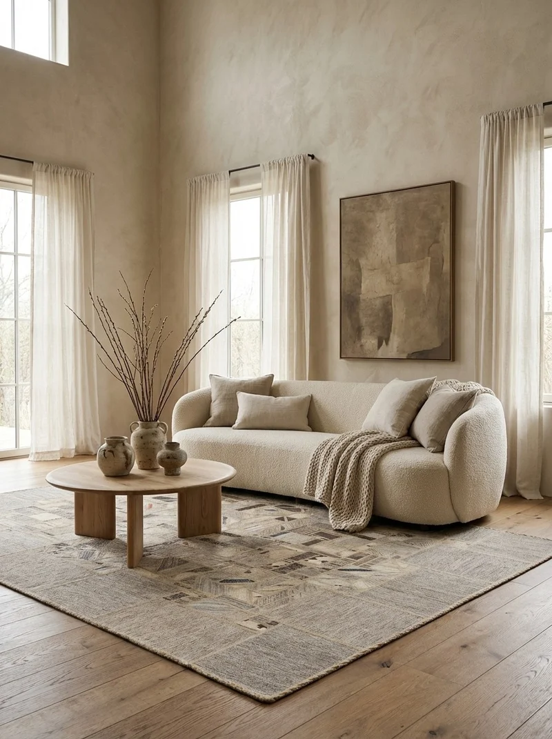 Kelim Tekkeh · Handgewebt – Beige, 237x173 cm