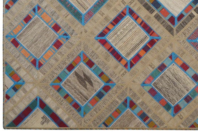 Kelim Tekkeh · Handgewebt – Bunt, 240x167 cm