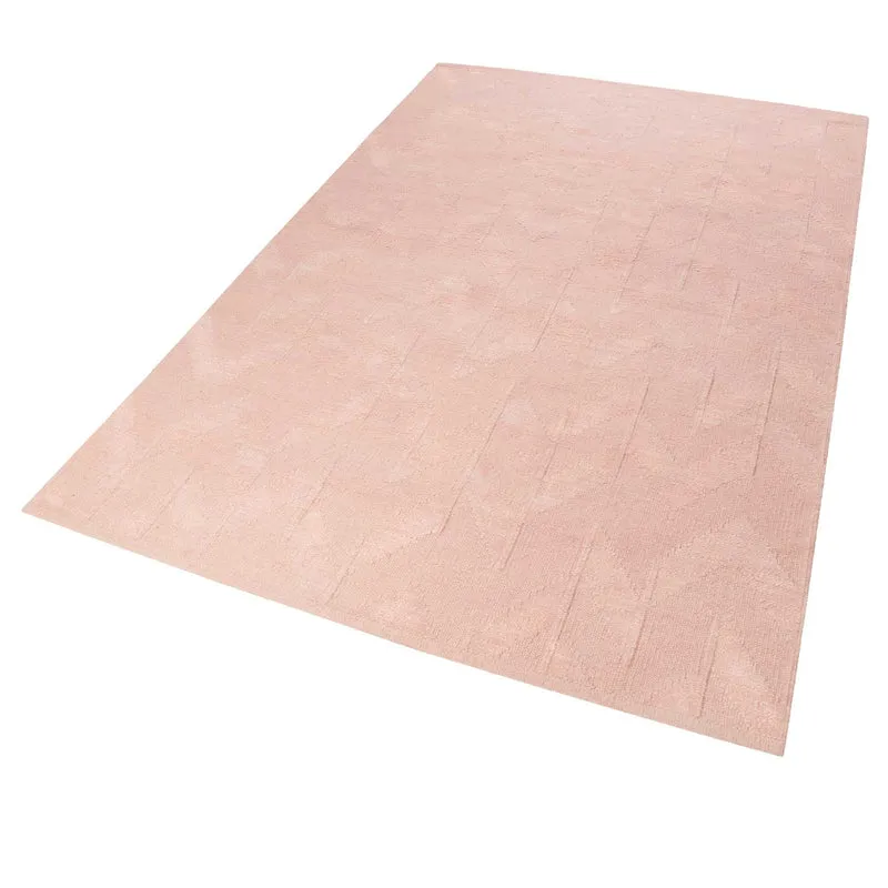 Esprit Kelim Teppich Rosa aus Naturfaser "Feel4U Kelim"