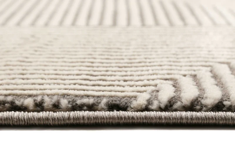 Esprit Teppich Beige Braun Kurzflor "Velvet Groove"