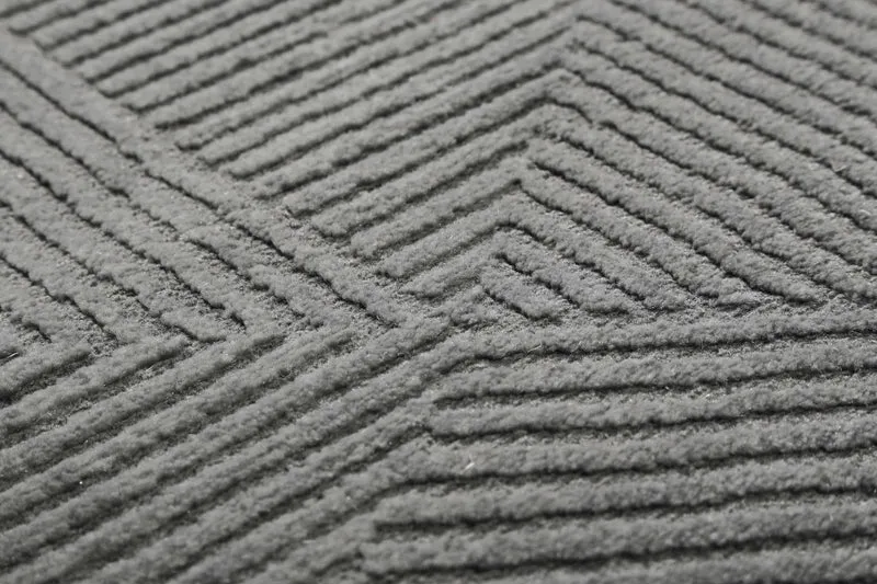 Esprit Teppich Grau Taupe Kurzflor "Velvet Groove"