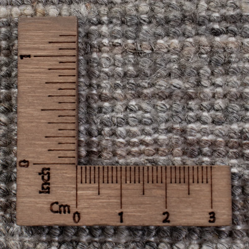 Berber Teppich 207x300cm - Wollteppich - dunkelgrau