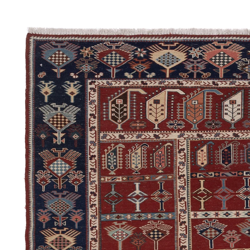 Kelim Afghan Teppich 188x242cm - rost