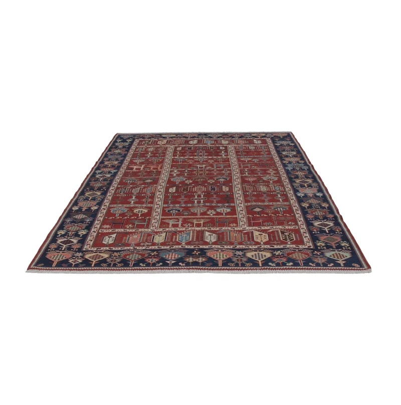 Kelim Afghan Teppich 188x242cm - rost