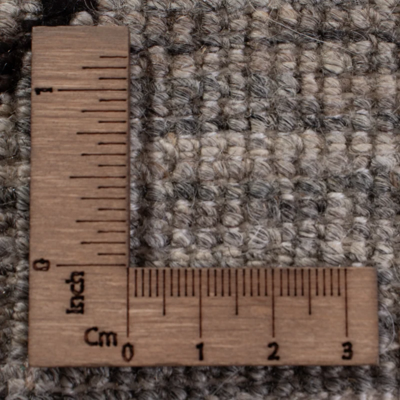 Berber Teppich 205x300cm - Wollteppich - dunkelgrau