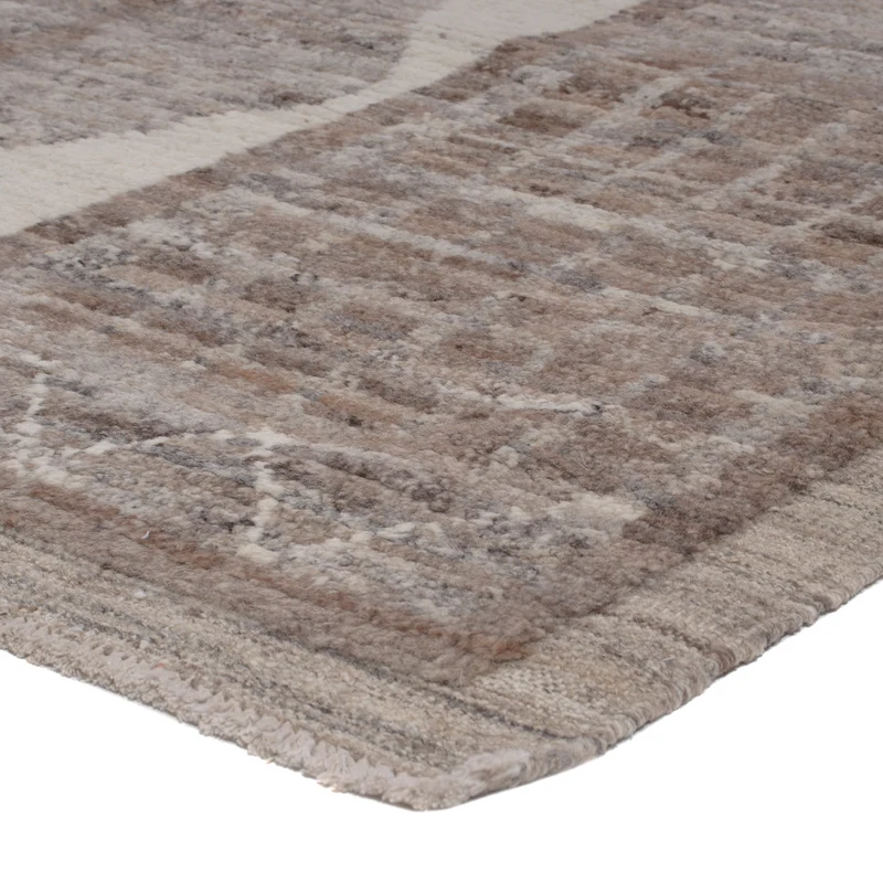 Berber Teppich 200x302cm - Wollteppich - dunkelgrau