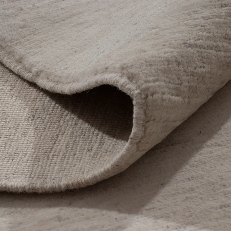 Berber Teppich 198x298cm - Wollteppich - hellbeige