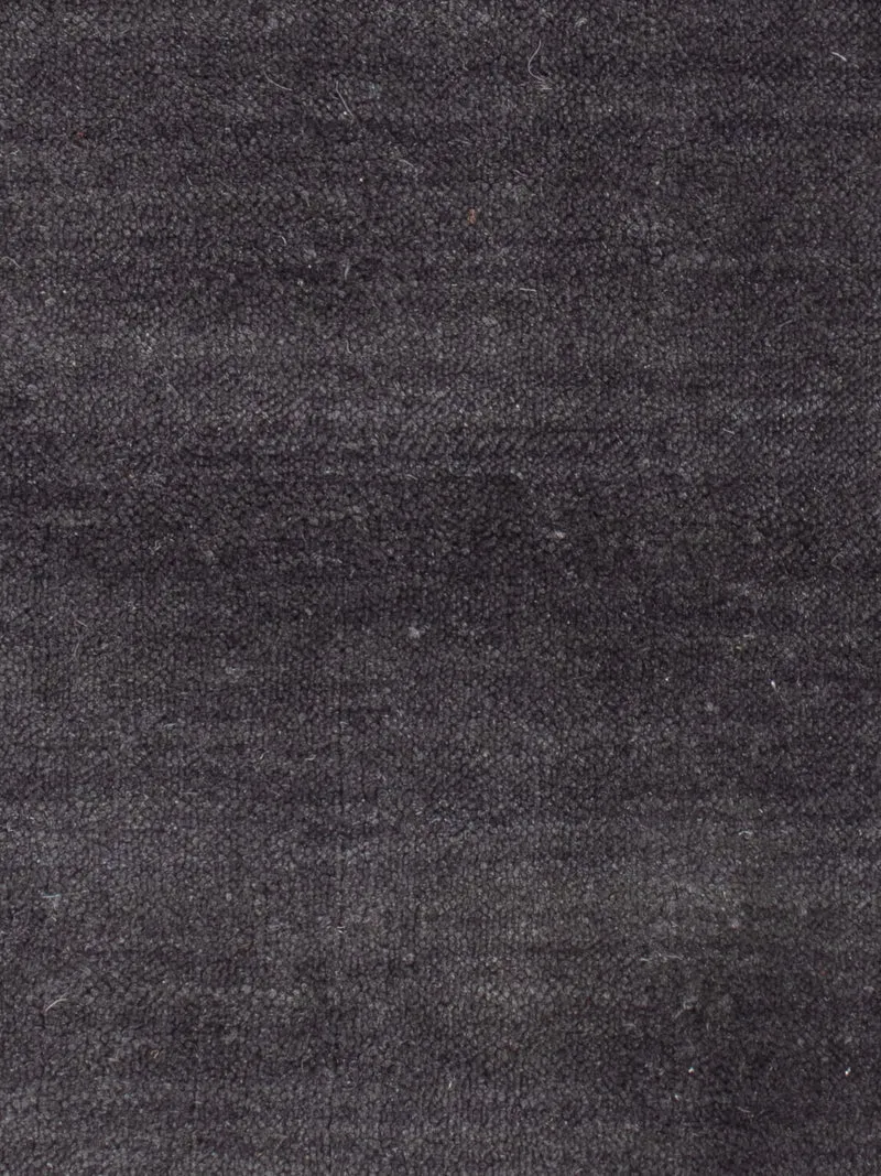 Loribaft Loom Teppich 60x90cm - Wollteppich - dunkelgrau