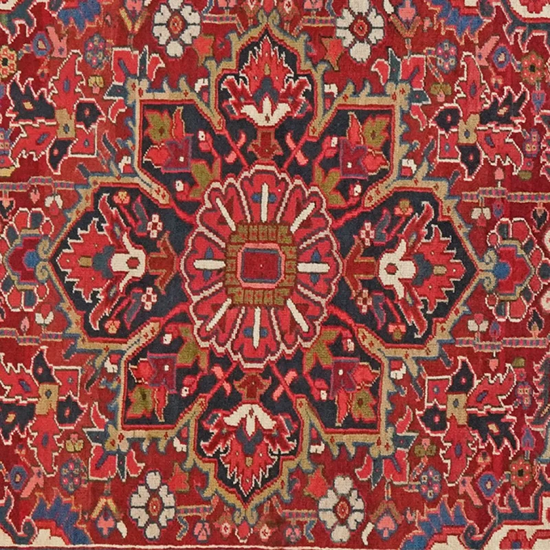 Heriz · Handgeknüpft – Rot, 194x145 cm