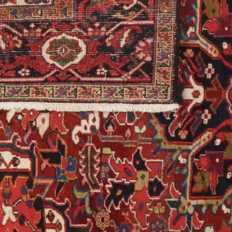 Heriz · Handgeknüpft – Rot, 194x145 cm