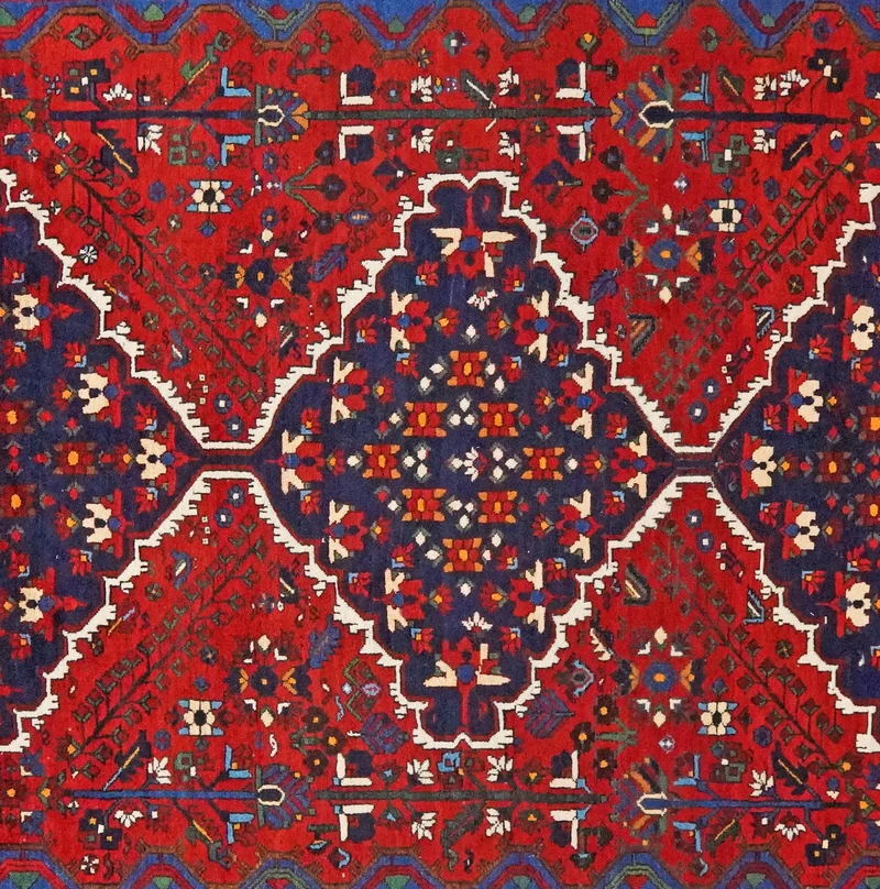 Boynat · Handgeknüpft – Rot, 330x227 cm