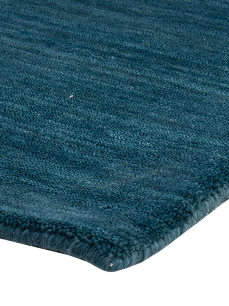 Gabbeh Teppich - Loribaft Softy - 40 x 60 cm - blau