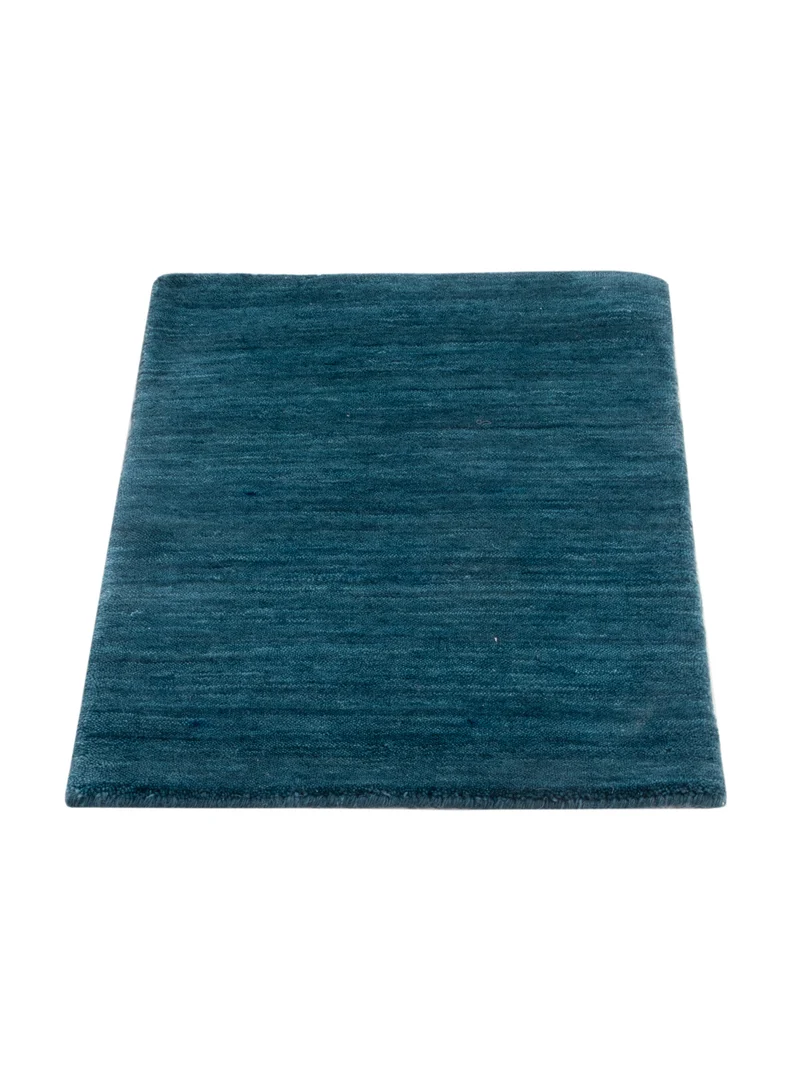 Gabbeh Teppich - Loribaft Softy - 40 x 60 cm - blau